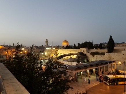Western Wall at night 6-19-17