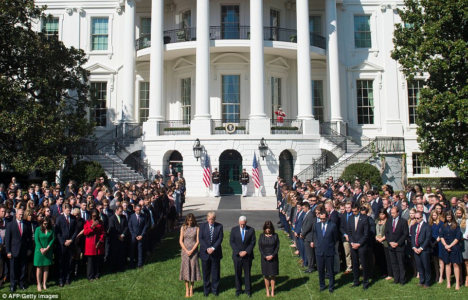 Moment of Silence at WH Vegas shooting