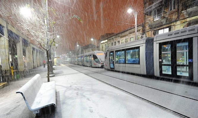 Israel Snow in Jerusalem