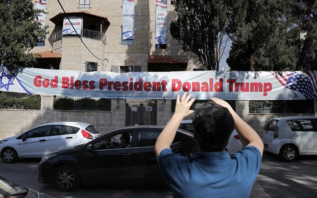 God bless Trump - Embassy