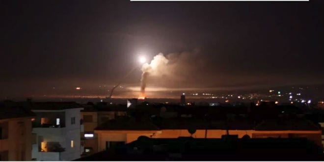 Syria missile Damascus_Missile-Strike