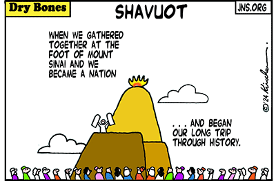 Dry Bones Shavuot 2024
